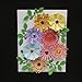 ANBOO Cutting Dies, Flower Heart Metal Cutting Dies Stencil Cutting for Making Scrapbooking Cut Flower Metal Die Cuts for Card Making (F)
