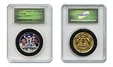 TONY ROMO Dallas Cowboys Colorized JFK Half Dollar U.S. Coin in Slabbed Holder