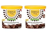 Simple Mills Organic Chocolate Frosting - 10 oz - Pack of 2