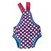 Female Dog Suspender Sanitary Pant Panty Diaper with Dots - XXS Random Color