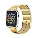 CUZOW for Apple Watch Band 38mm 42mm, Milanese Stainless Steel Double Metal Buckle Replacement iwatch Band for Apple Watch Series 3 Series 2 Series 1 Sport Edition Nike+Hermès