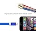 Compatible with iPhone Charger Cable, Acode EL Light Neon LED Flashlight High Speed 3ft Charging Cord Visible Flowing Light Glow in The Dark Tangle-Free Flat Data Cable