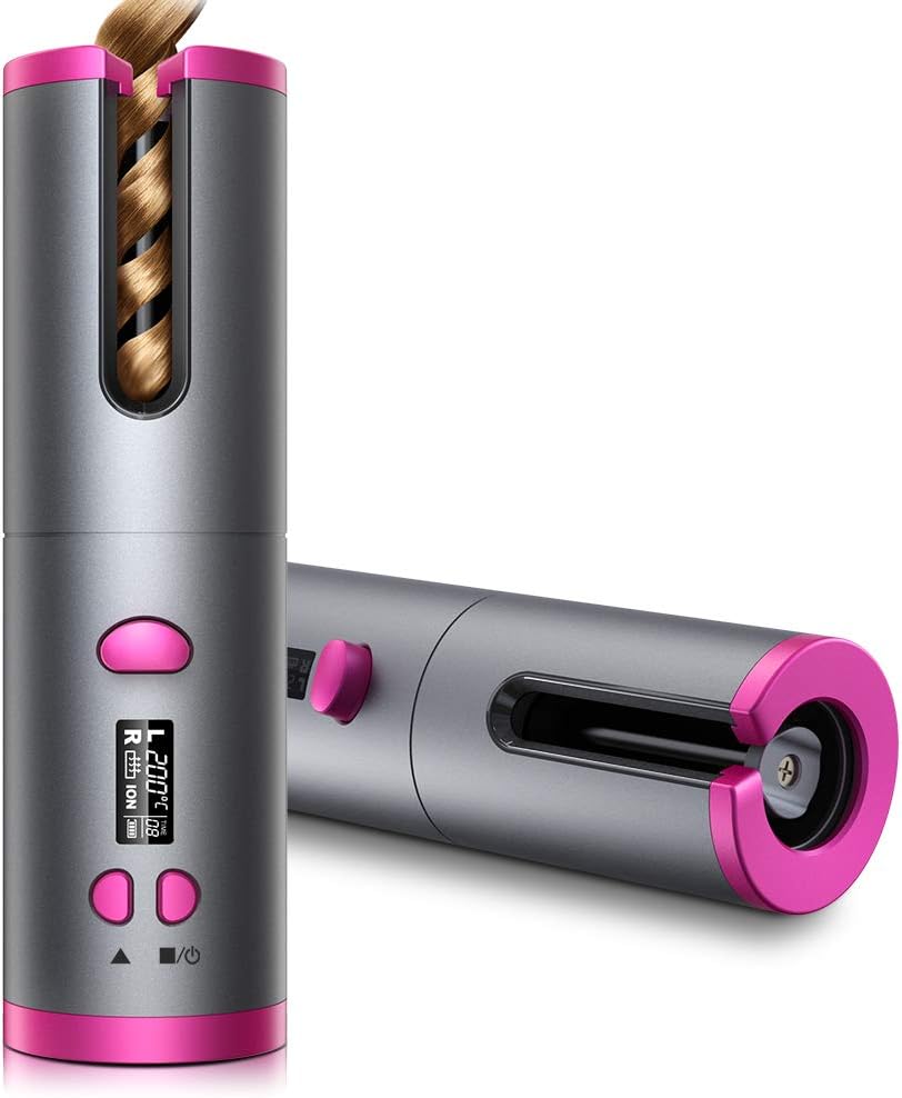 wireless curling iron