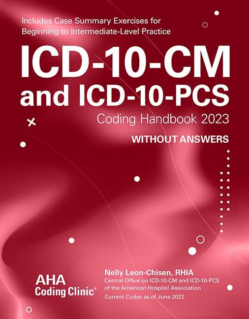 Amazon.com: ICD-10-PCS 2023: The Complete Official Codebook