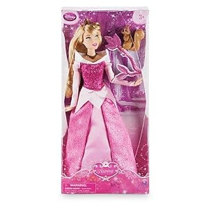 Image of DISNEY STORE AURORA 12" CLASSIC DOLL WITH SQUIRREL