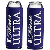 Michelob Ultra Slim Line Can Cooler - Set of 2
