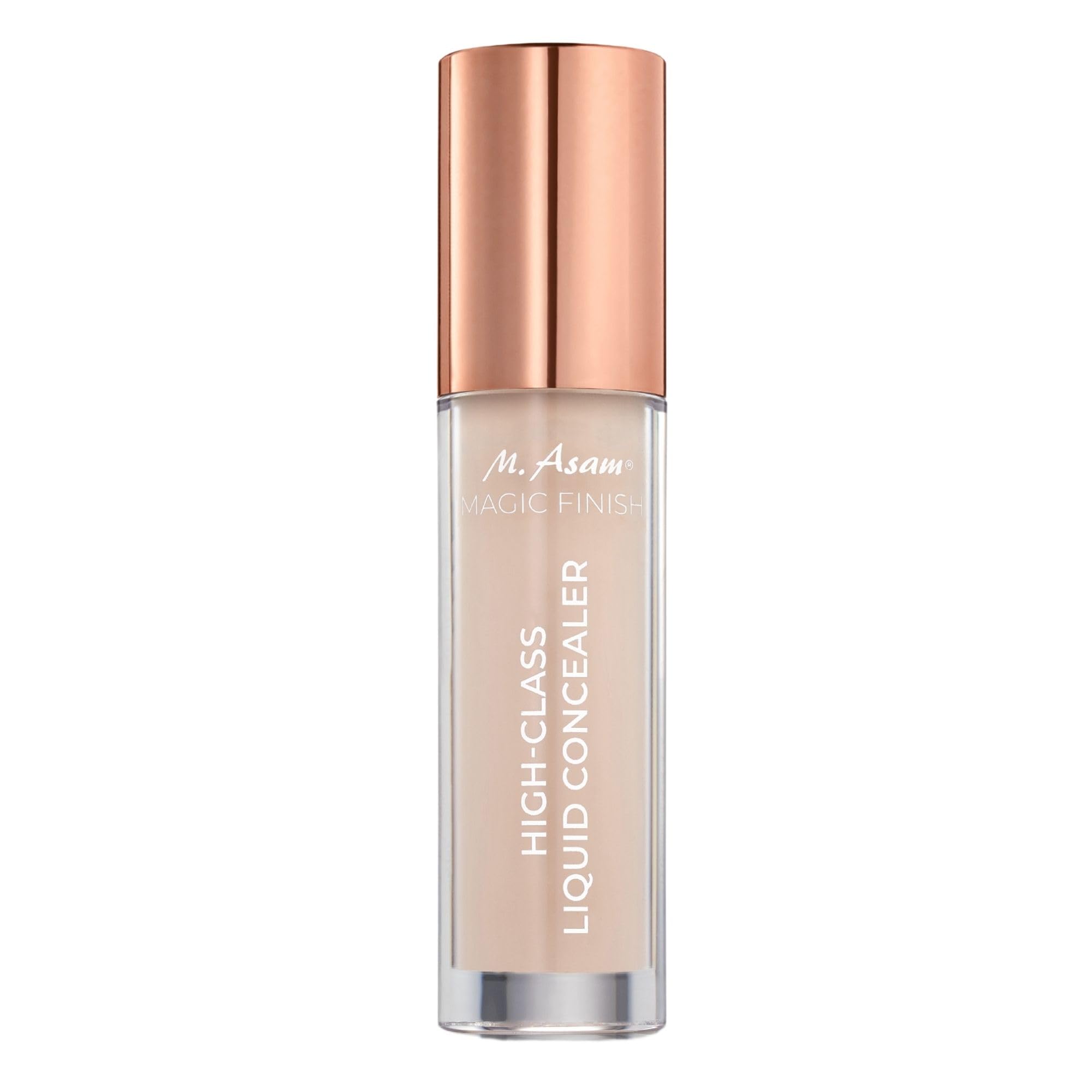 M. Asam MAGIC FINISH HIGHCLASS LIQUID CONCEALER Ivory (0.13 fl oz), Anti-Age Concealer, Intensive Coverage & Silky Finish, Smooths & Brightens, With Green Tea Extract & Shea Butter, Vegan