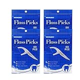 Floss Picks Dental Floss Dental Picks 200 Count 4 Pack