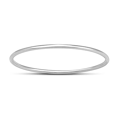 Anello sottile in oro bianco - Italia
