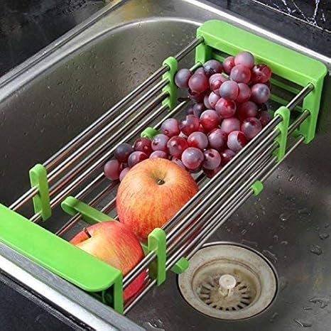 amazon telescopic sink storage rack
