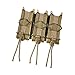 HSG Triple Pistol Taco Molle Holds 3 Pistol mags or Other Tools Pouch Olive Drab