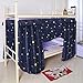 JIAHG Students Dormitory Bunk Bed Curtains Single Bed Tent Curtain Shading Dustproof Blackout Cloth Bed Canopy Mosquito Protection Net Bedroom Window Cabin Decor Mid-Sleeper Spread Blackout Curtains