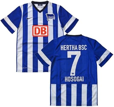 Amazon Nike 13 14 ヘルタ ベルリン ホーム半袖 7 Hosogai 細貝萌 インポートl ナイキ Nike ユニフォーム