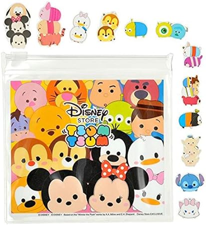Amazon ディズニー 公式 フレーク シール 70枚 Tsum Tsum ミッキー フレンズ Disney ツムツム Line ステッカー グッズ 正規品 シール ステッカー おもちゃ