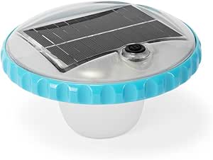 Intex Floating LED Pool Light, Solar Powered with Auto-On at Night