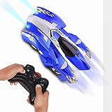 EBUNG Wall Climbing Remote-Control RC Toy Car - Multiple Surface Racing Defying - Cool Design - Multiple-Channel Infrared Controller - Powerful Battery, Lightweight Yet Strong Build