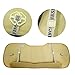 Big Ant Nonslip Rear Car Seat Cover Breathable Cushion Pad Mat for Vehicle Supplies with PU Leather(Beige - Back Row 58.3” x 18.9”)