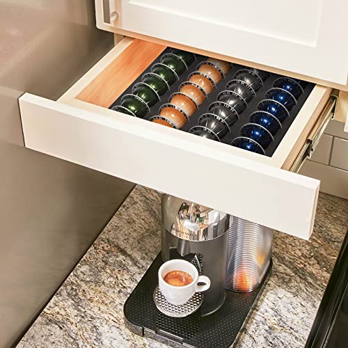 RAMIEYOO Coffee Capsule Storage Drawer Tray,Drawer Insert Organizer