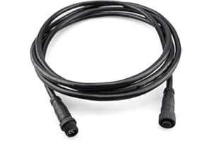 WUJEXUHE NMEA 2000 2 Meter(6.6') Backbone Cables Drop Cables Extension Cable Fit for NMEA 2000 Network Fit for Garmin Lowrance Simrad B&G Navico Network 5 Pin M12 Thread IP67 Waterproof Marine Grade Cable