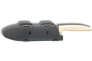 Agilux Blade Guard Knife Blade Protection Cover, Secure Fit Sheath for Storage or Transport – Chef’s Kitchens, Travel & Outdo