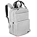 Diaper Bag Backpack, ONSON Multifunction Waterproof Travel Backpack Maternity Baby Nappy Changing Bags with Insulated Pockets, Stroller Straps, Large Capacity, Stylish, Gray