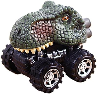Hujinlder Fashion Dinosaur Model Car Toy Pull Back Kid Children Gift