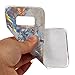 Wwwe Jewby Galaxy S8 Case, Bling Diamond Hard Case for Samsung Galaxy S8 with a Screen Protector (Marble C)