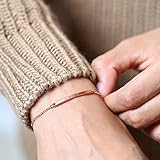 A Dainty Name Bar Bracelet Initial Jewelry Perfect Gift Gift For Women Best Friend Gift Gifts For Mom Christmas Gift for Women 1 Day Shipping - 2BR