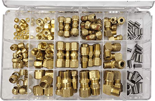 Plews & Edelmann Edelmann 916 Nylon Tube Air Brake Fitting Assortment