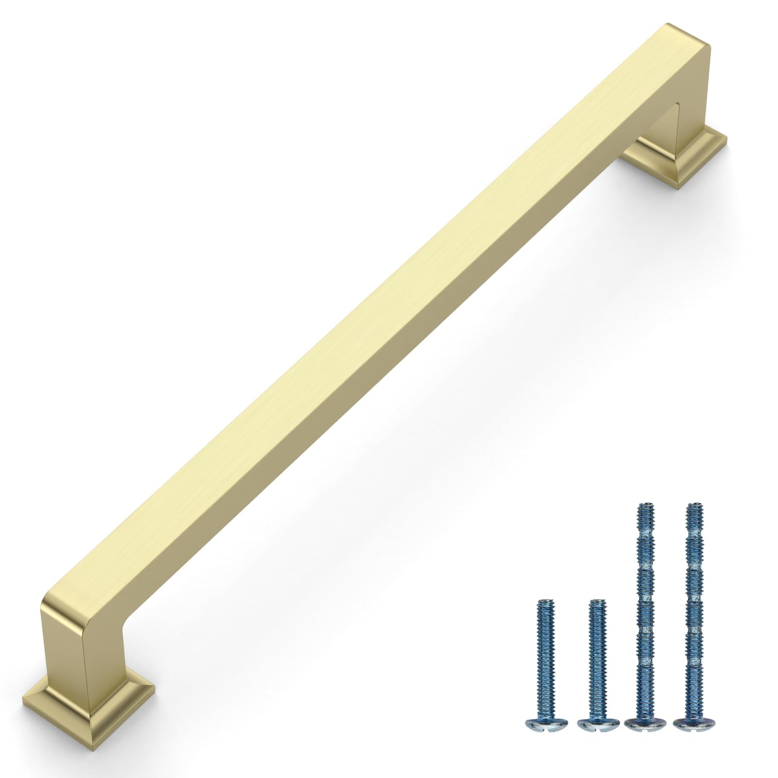Photo 1 of Coinkoly 10 Pack 7"(177mm) Gold Cabinet Pulls Kitchen Cabinet Handles Drawer Pulls Cupboard Hardware for Cabinets CK0078