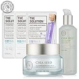 [THEFACESHOP] Hydrating Facial Set with Toner, Moisturizer Cream, and Facial Masks - Amazon Exclusive Gift Set