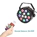 GBGS Par Uplights Party 12 Led Stage Stand DJ Lighting with Remote Control RGBW DMX512 Mixing Color Washing Can 8CH for Wedding, Birthday, Event Effect