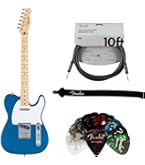 Amazon.com: Fender Standard Telecaster - 3-Color Sunburst Bundle