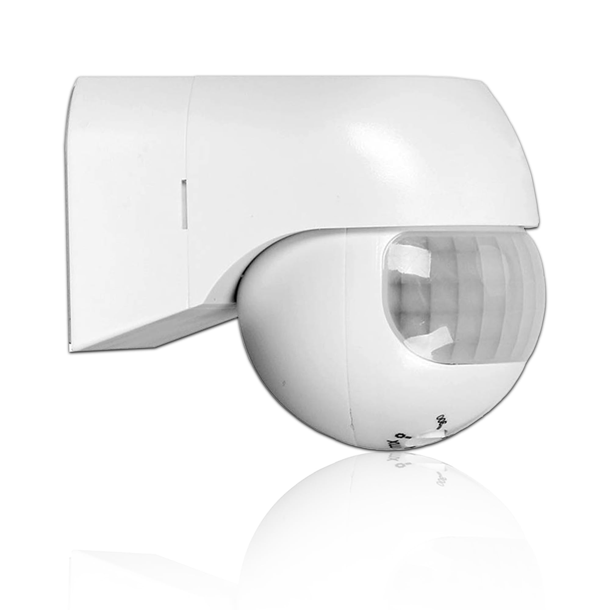 LOWENERGIE Long Range PIR Occupancy Sensor | 180° Wall-Mounted Motion Detector Light Switch | Adjustable Timer & Sensitivity | Energy-Saving Auto Control 100–240 V AC