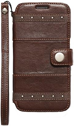 Zenus Bohemian M Diary Cover Case for Samsung Galaxy S6 SM-G920F - Brown