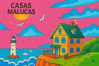 Livro Casas Malucas