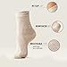 Organic Eco Hemp Walking Socks – Wide Range of Cool Moisture Wicking Dress Socks - White (Set of 3 Pair) Size XL Large (12-15)