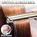 FURIDEN Hair Straightener and Curler, 2 in 1 Straightener and Curling iron, Titanium Flat Iron for Hair Professionalthumb 4