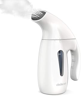 dodocool Dampfglätter Steamer Bügeleisen Reisebügeleisen Schnell Erwärmung mit 180 ML Wassertank Ideal für Haushalt Urlaub und Dienstreise