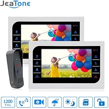 Amazon.com: JeaTone 10 Inch TFT Wired Video Door Phone
