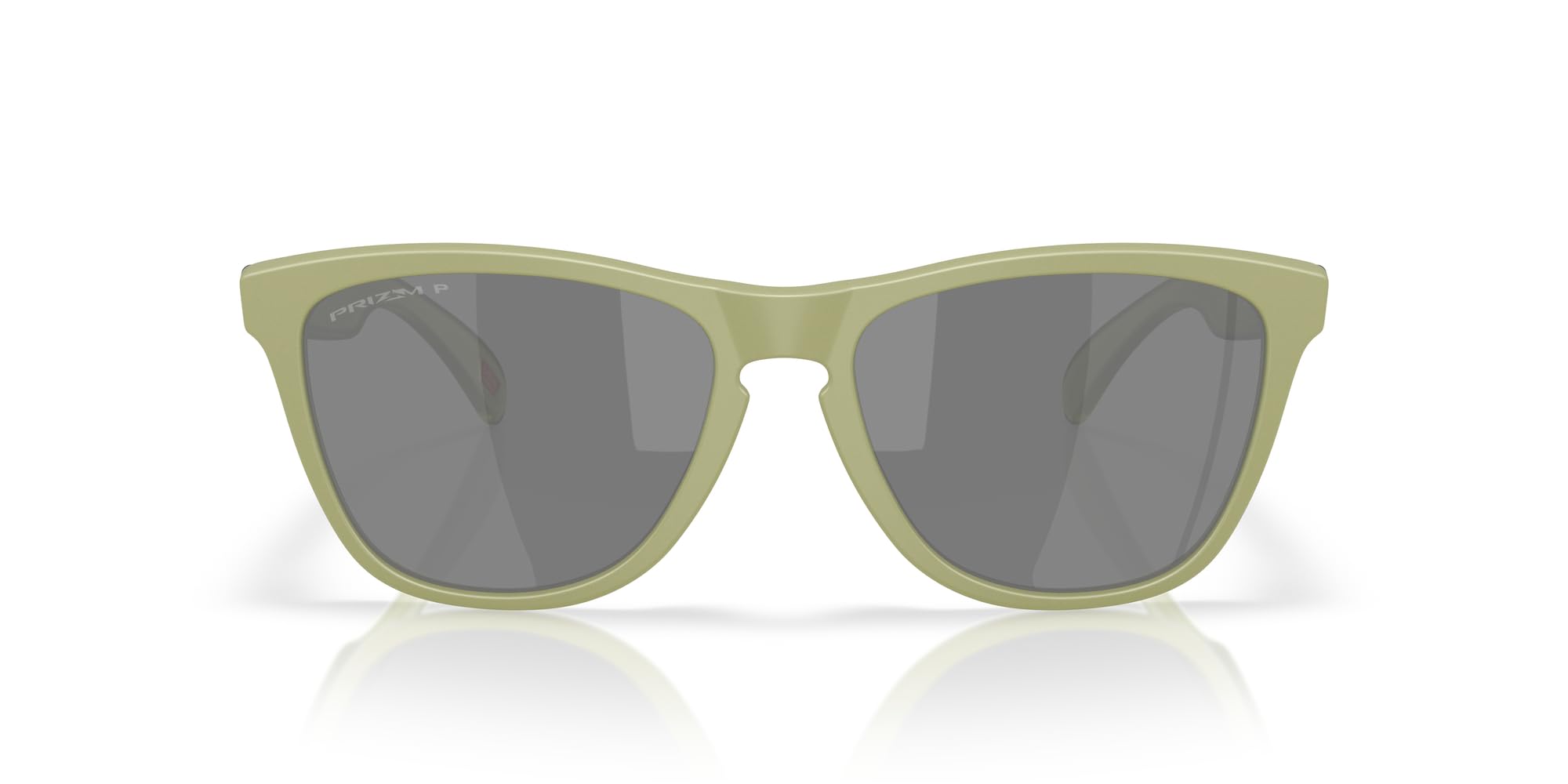 Oakley OO9013 Frogskins Sunglasses, Matte Fern/Prizm Black Polarized, 55 mm Image