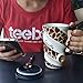 Angelice Home Giraffe Coffee Mug, Ceramic Funny Large Capacity Cup Mug with Lid and Spoon for Men and Women