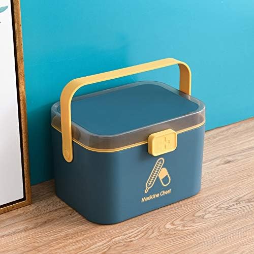 N / A Multilayer Medicine Storage Box Portable Large Plastic Medicine
