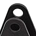 Supreme Suspensions - Front Shock Extenders for 1988-1999 K2500/K3500 & 2000-2010 Silverado HD-Series 8-Lug - High-Strength Steel Shock Mount Extension Brackets