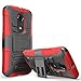 Moto X Case, i-Blason Google Motorola Moto X 2nd Gen Case Prime Series Dual Layer Holster Case with Kickstand and Locking Belt Swivel Clip for Moto X 2nd Generation Case for Moto X 2 (Red)