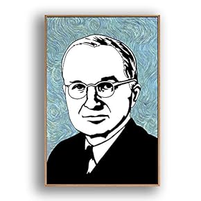 Framed Canvas Wall Art for Living Room, Bedroom America President Canvas Prints for Modern Home Decoration Ready to Hang - 16"x24" inches