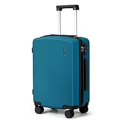 Hanke 24 Inch Spinner Wheels Hard Shell Suitcase