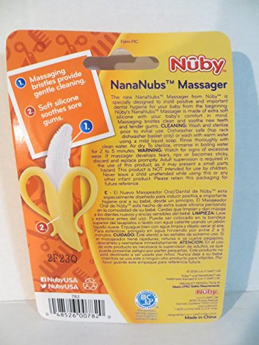 nuby nana teether