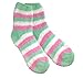 Microfiber Fluffy Chenille Socks Warm Pastel Color Sleeping Socks(12 Pair Set)