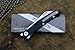 Twosun Folding Knives TS74 Curved D2 Blade Survival Hunting Pocket knife